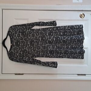 Womens. Dress sz10 black lace